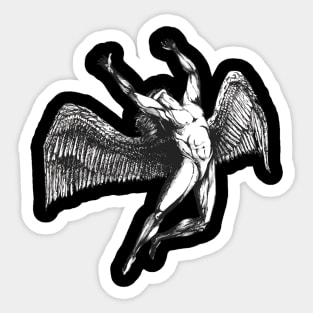 Vintage Angel - Led Zepplin Sticker